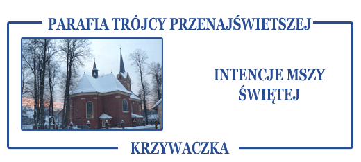 Parafia intencje