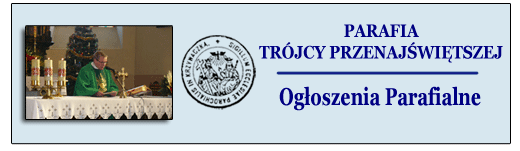 Parafia ogłoszenia