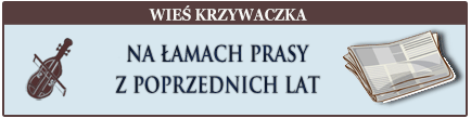 Krzywaczka artykuły z gazet 2024