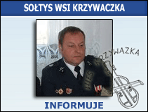 soltys wsi krzywaczka informuje